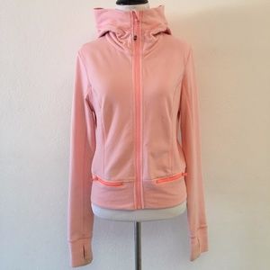 Lululemon Neon Pink Hoodie Jacket Size 8